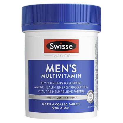 Swisse 斯维诗 Ultivite 男士复合维生素片 120片 127.3元（需用券）