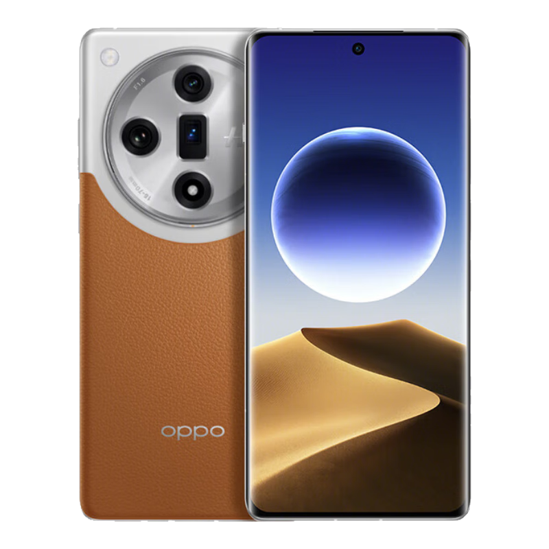 再降价、掉落券、PLUS会员：OPPO Find X7 Ultra 5G手机 16GB+512GB 大漠银月 骁龙8Gen3