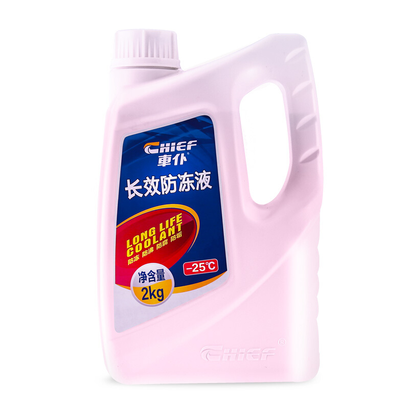 CHIEF 车仆 汽车防冻液 红色 -25℃ 2kg 17.7元（需用券）