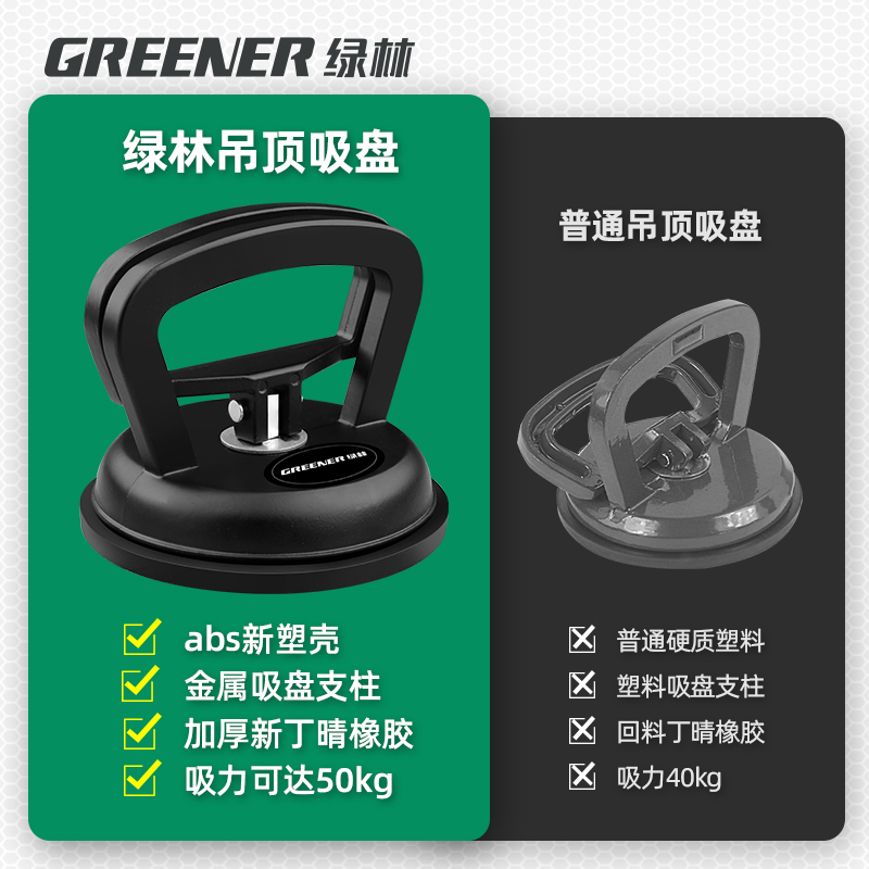 GREENER 绿林 小号吸盘 大王乌贼款 1个 1.8元（需用券）