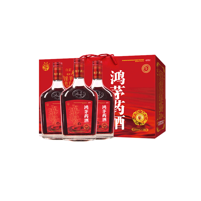 鸿茅 药酒250ml*3组礼盒 ￥621