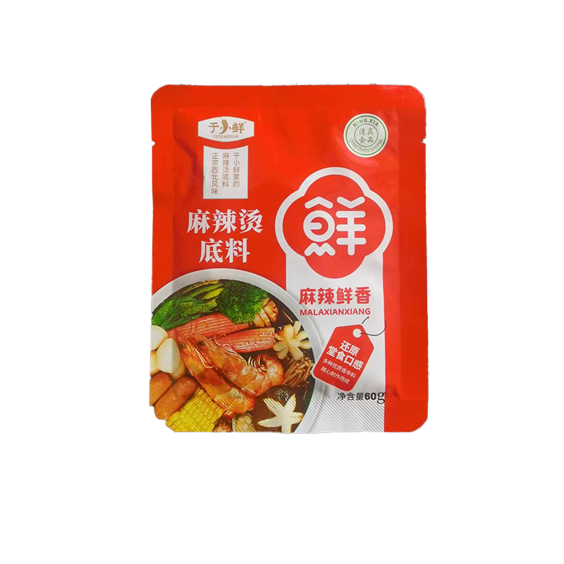 于小鲜 麻辣烫底料60g 1袋装 3.3元（需买3件，需用券）