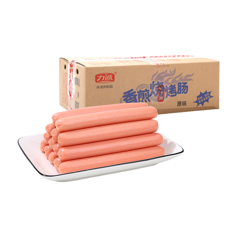 PLUS会员:力诚 淀粉肠40g*50根*4件+凑单 70.83元包邮（合17.48元/件）