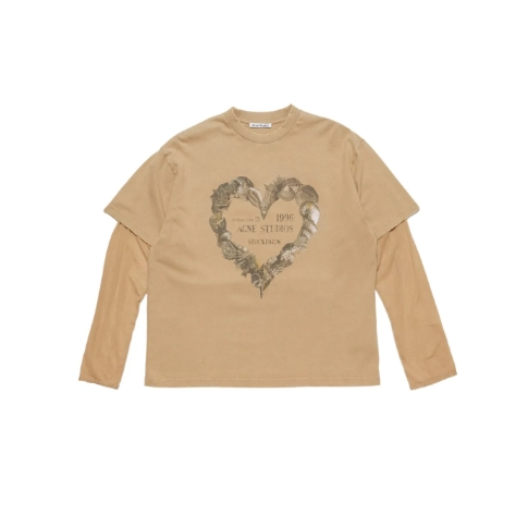 ACNE STUDIOS 分層式印花T恤 6折 ￥2523