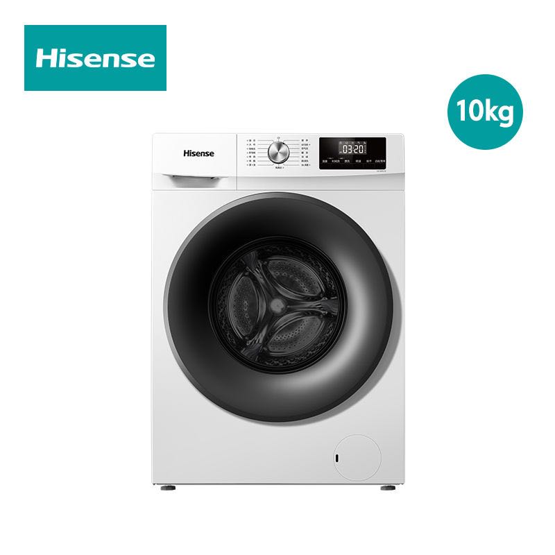 Hisense 海信 10公斤超薄全嵌滚筒洗衣机1.08超高洗净比家用大容量除菌除螨图