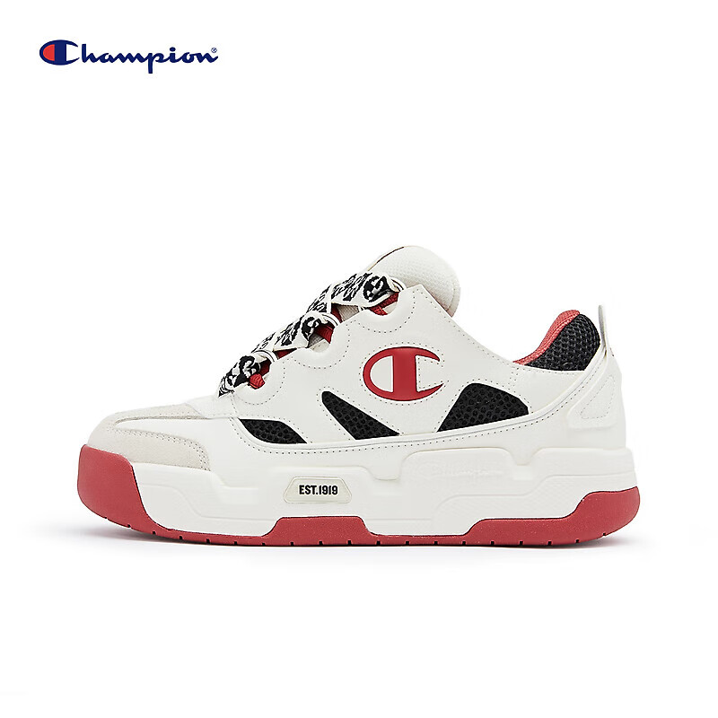 Champion 美国冠军板鞋女男 厚底增高街潮时尚面包鞋23FWT05 444.88元