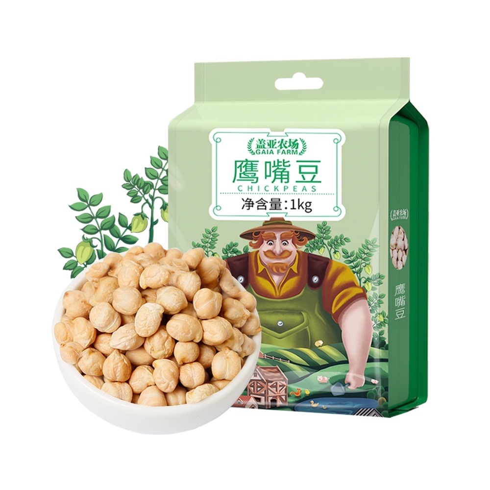 盖亚农场 Gaia Farm 盖亚农场 鹰嘴豆 1kg 16.99元