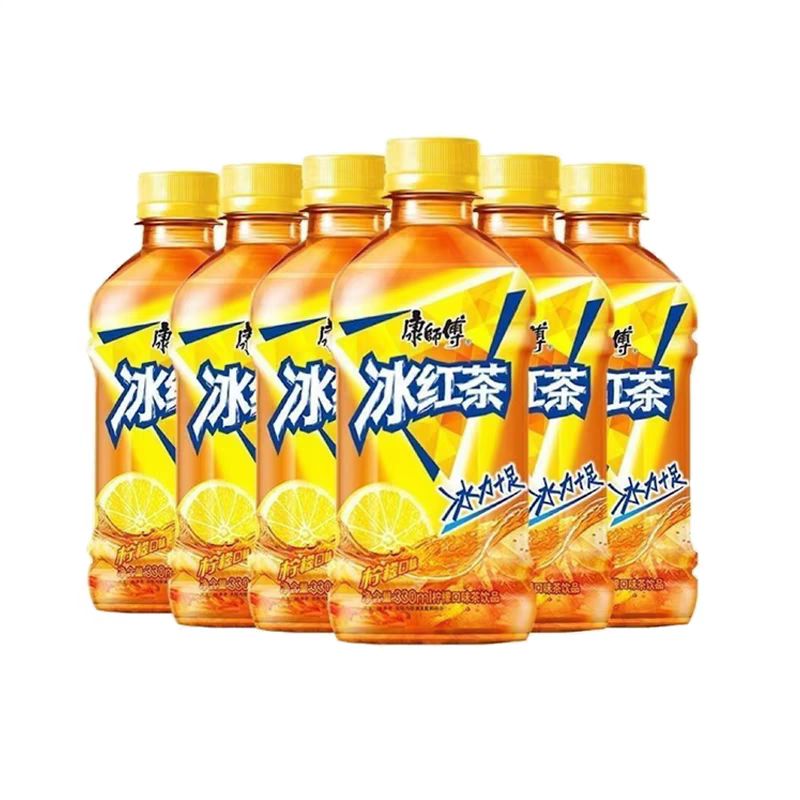 康师傅 冰红茶 蜂蜜绿茶330ml*6瓶 6.2元