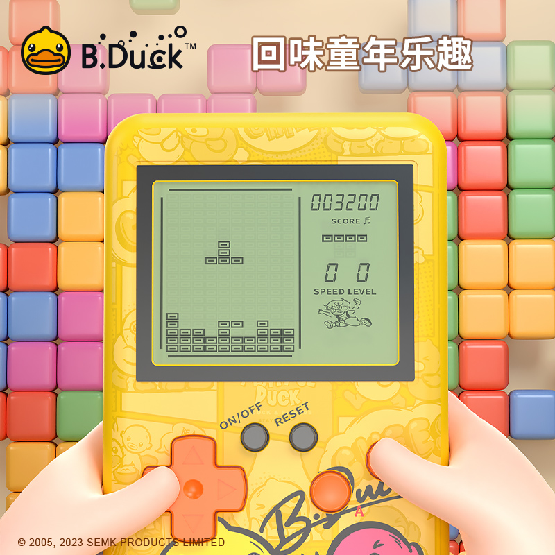 B.Duck 小黄鸭 俄罗斯放款 儿童游戏机 19.9元