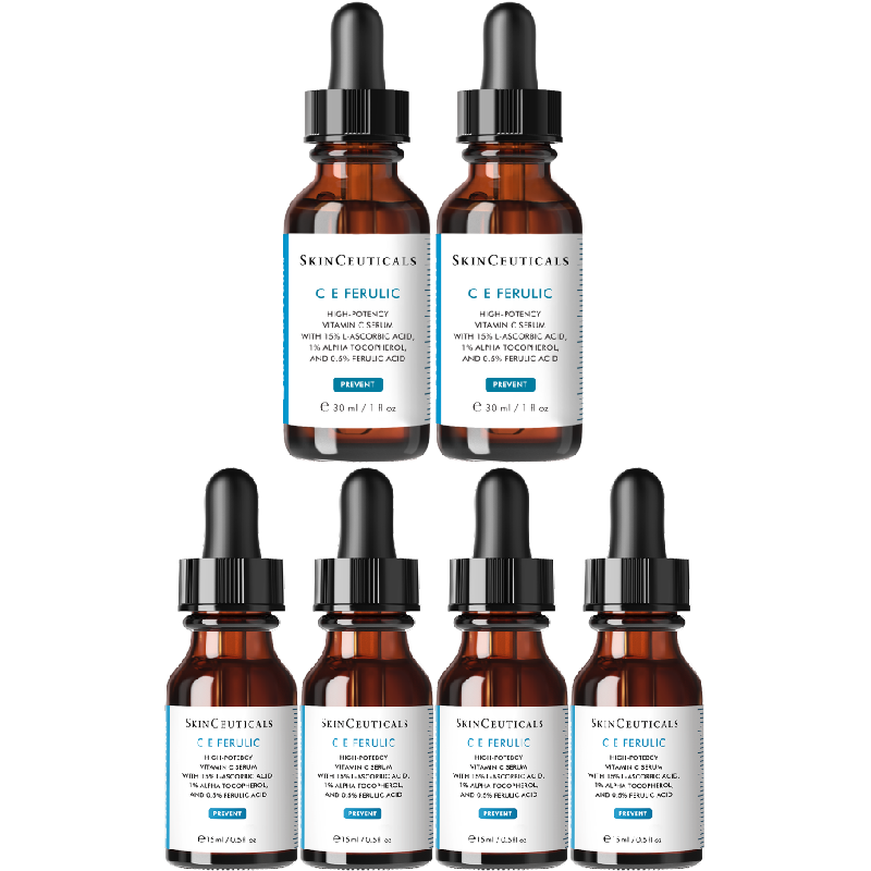 20点开始、PLUS会员：SKINCEUTICALS 修丽可 CE修护精华 30ml*2 （赠精华15ml*4) 2467.6