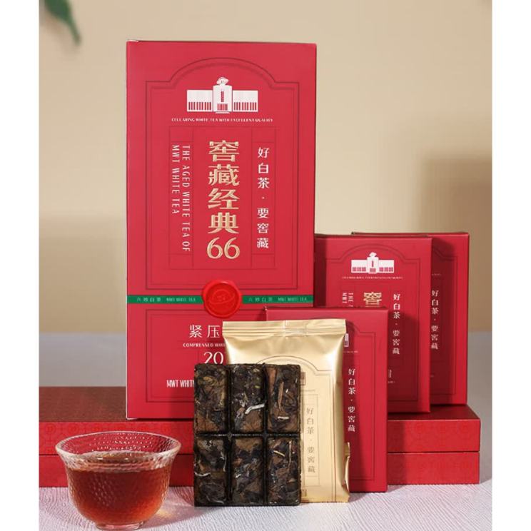 Plus会员：六妙 白茶窖藏经典66一级寿眉18年份品鉴装30g 19元（需领券）