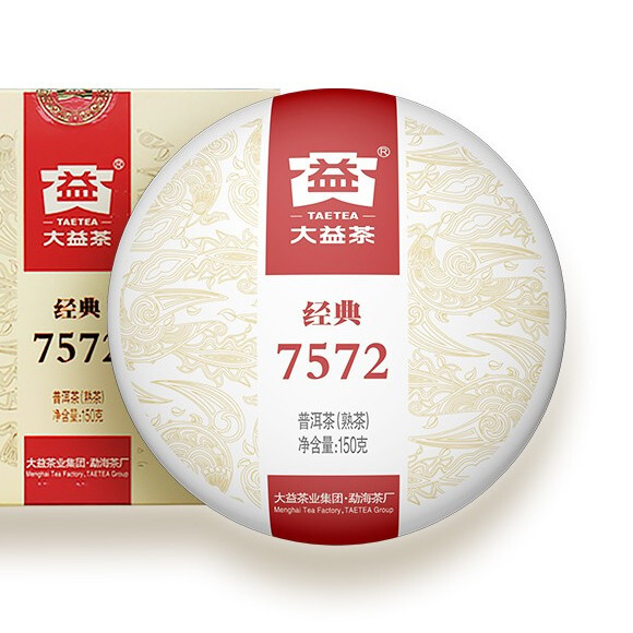 TAETEA 大益 经典7572 普洱熟茶 150g 39.24元（需用券）