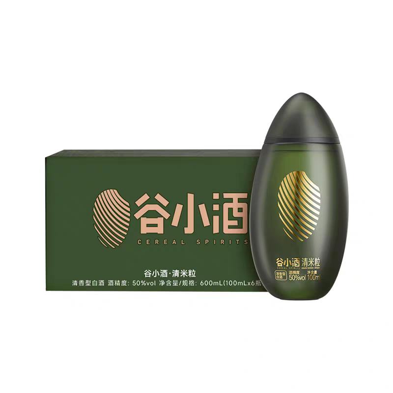 Plus会员:谷小酒清米粒 45度 100mL 6瓶 （清米粒整箱装） 49.48元