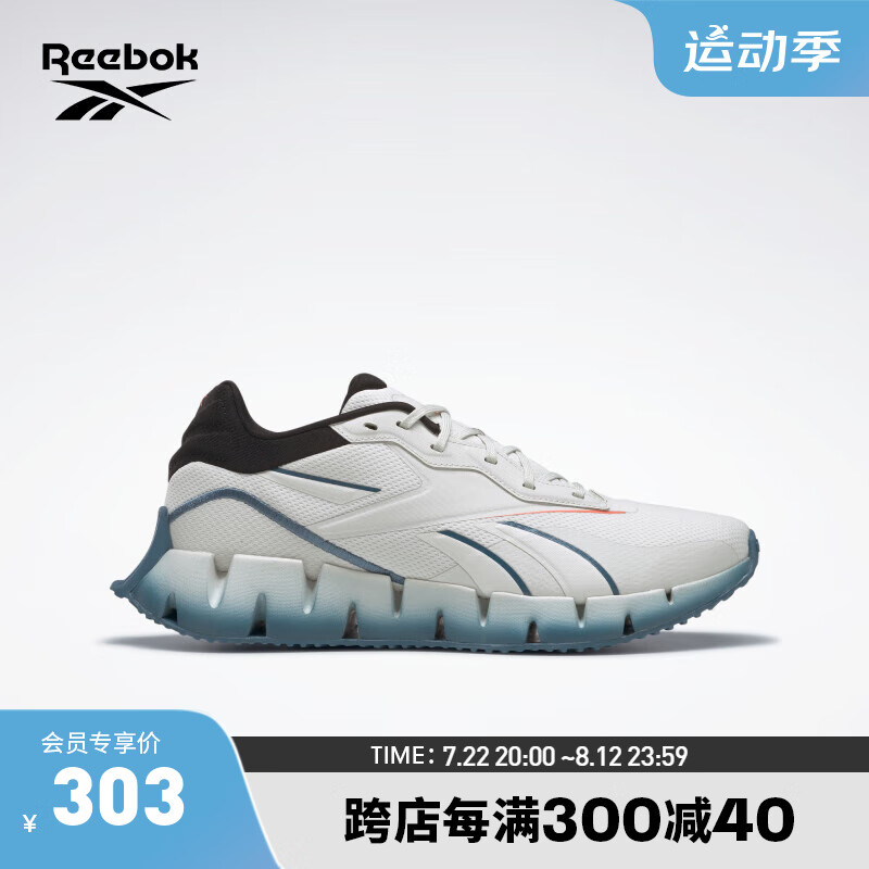 Reebok 锐步 官方2023新款男女ZIG DYNAMICA 4经典户外跑步鞋 HP9265 中国码:43(28cm),US