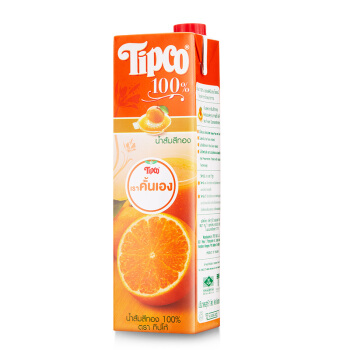 Tipco 泰宝 泰国原装进口NFC橙汁1L 100%纯果汁无添加饮料 VC 20.9元