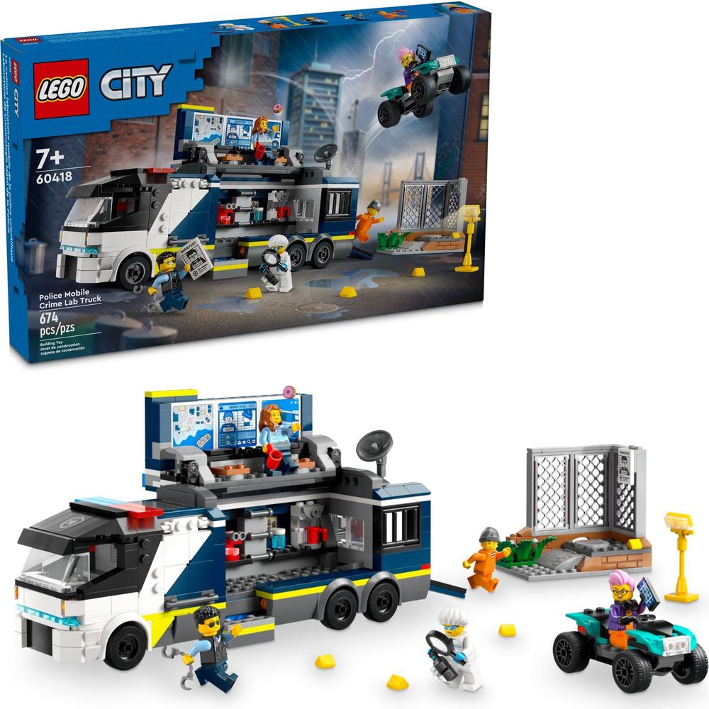 88VIP：LEGO 乐高 City城市系列 60418 警用指挥车 284.05元