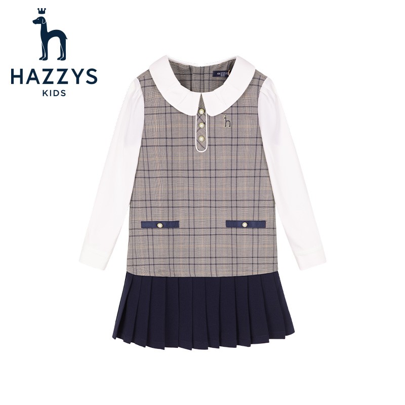 HAZZYS 哈吉斯 女童连衣裙 225元（需用券）