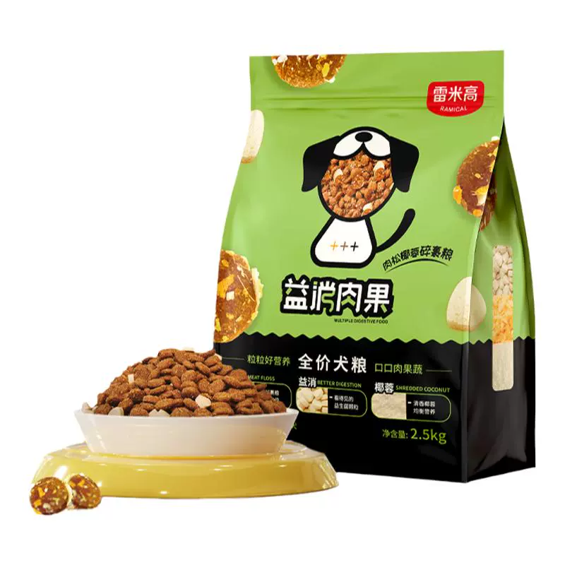 RAMICAL 雷米高 益消肉果狗粮 500g ￥7.1