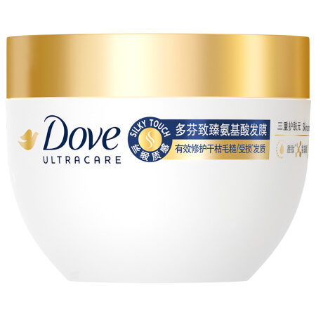 88VIP：Dove 多芬 致臻氨基酸发膜 260g+50g*2 28.25元（需用券）