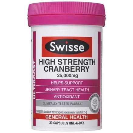 Swisse 斯维诗 蔓越莓精华胶囊 30片 54.4元（需用券）