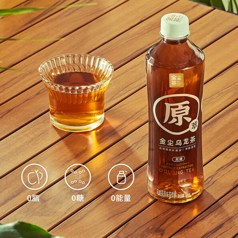 金尘茶 乌龙茶500ml*15 25.64元