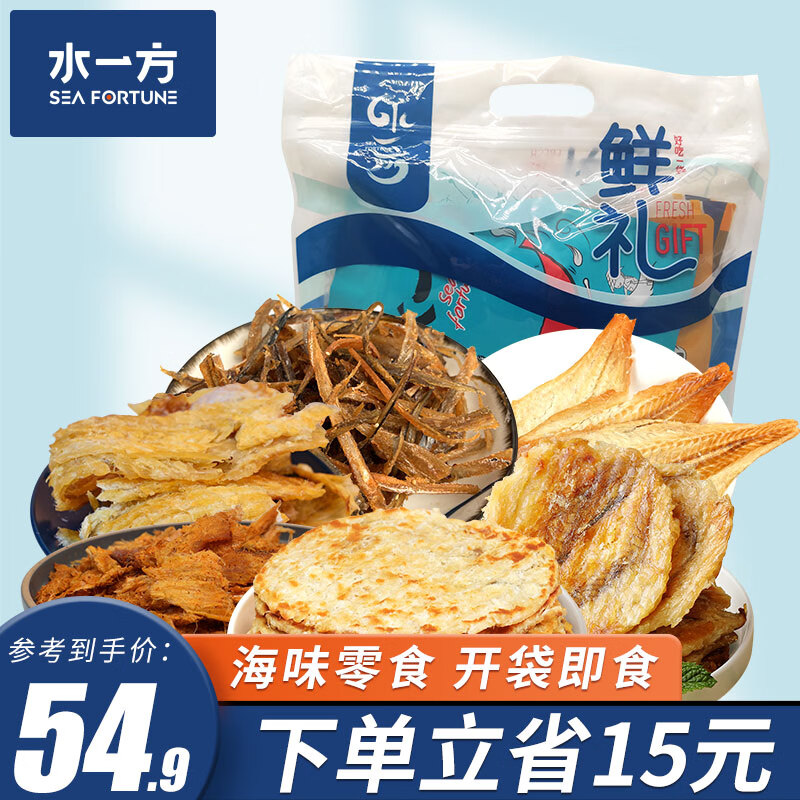 水一方 鱼片组合礼包340g 33.55元（需用券）