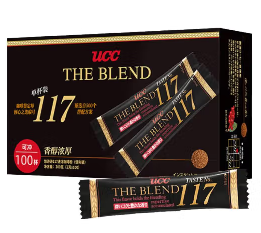 UCC 悠诗诗 117 速溶咖啡粉 200g ￥47.81