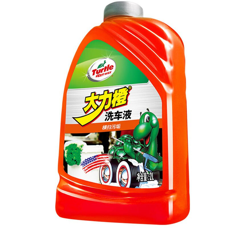 Turtle Wax 龟牌 大力橙洗车液 1L 15.37元（需用券）