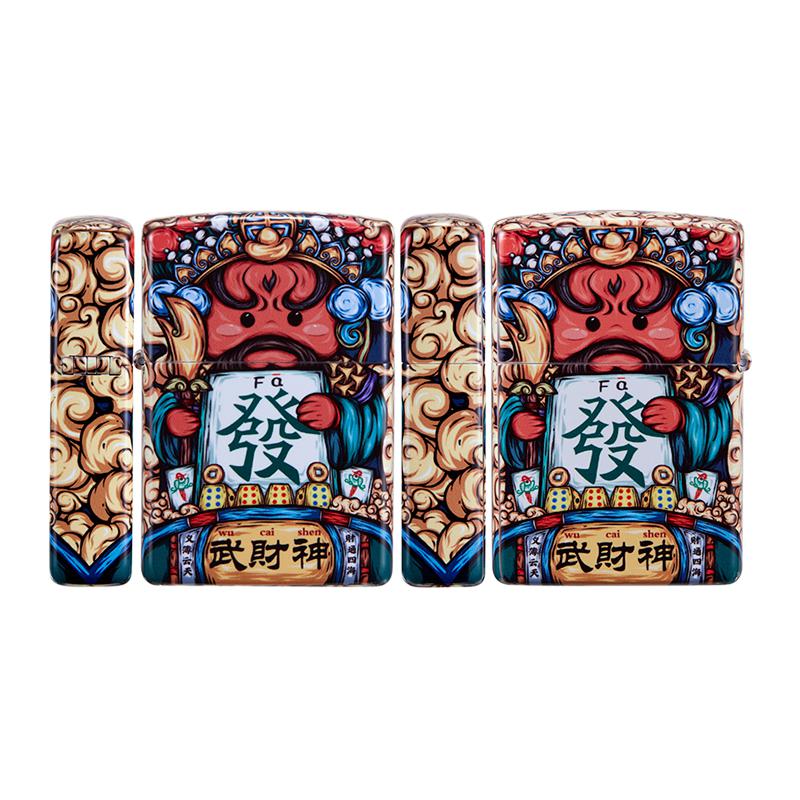 ZIPPO 之宝 东来也联名 LOTLIZ31-0009-C01 打火机 武财神 124.2元（需用券）