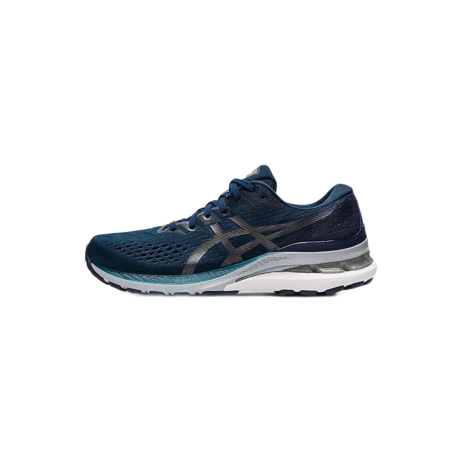 ASICS 亚瑟士 Gel-Kayano 28 女子跑鞋 1012B046-401 蓝色 499元