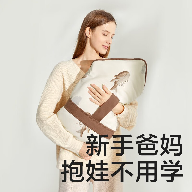 PLUS会员：babycare 婴儿抱被夹棉包被 麦卡洛云端之城 90*90cm 58.05元（需用券）