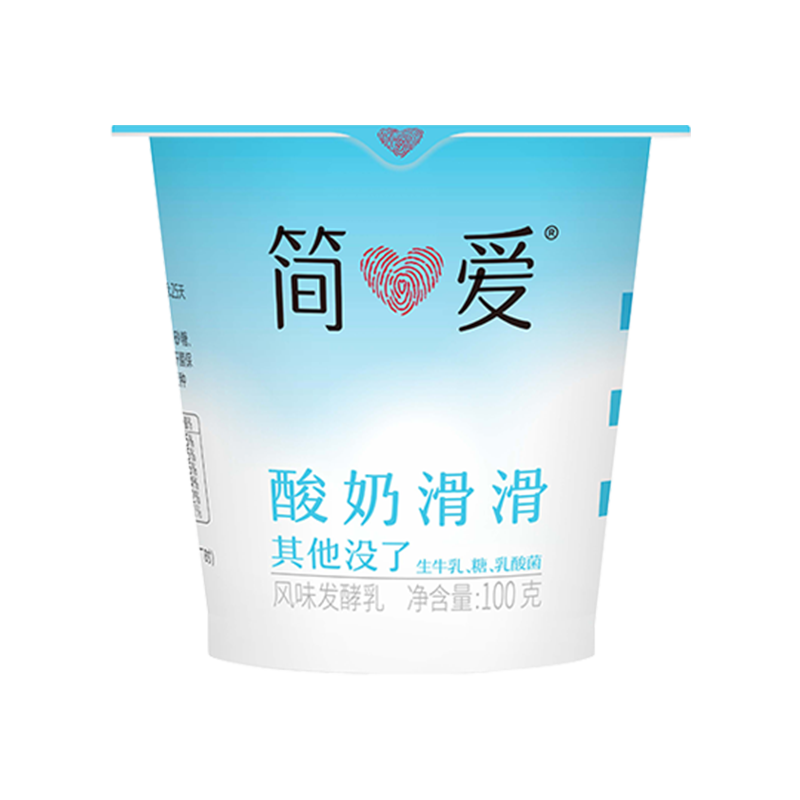 plus会员：简爱 酸奶滑滑 100g*6杯*3件 42.9元（合14.3元/件，需领券）