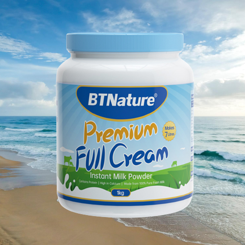 BTNature 全脂成人奶粉 1kg/罐 64.05元（需用券）