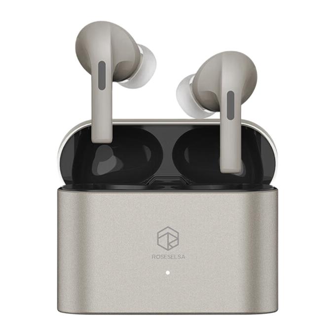 rose technics 弱水时砂 Earfree i5 入耳式真无线主动降噪蓝牙耳机 香槟金 309元（