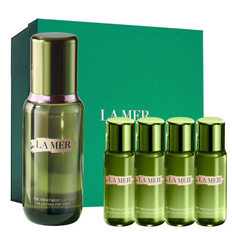 PLUS会员：LA MER 海蓝之谜 精萃水礼盒 150ml +赠同款30ml*4瓶+面霜3.5ml 1164.8元包