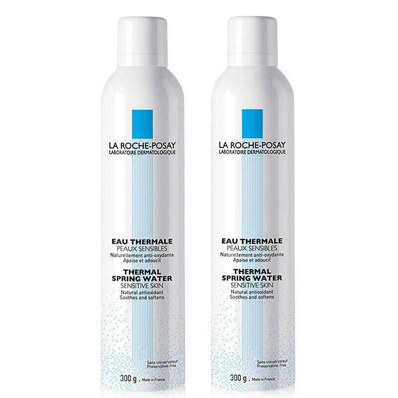 LA ROCHE-POSAY 理肤泉 喷雾300ml*2支补水保湿舒缓修复湿敷爽肤水男女护肤品 (效