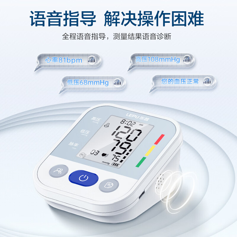 LEPU MEDICAL 乐普医疗 电子血压测量仪AOJ-30E 119元