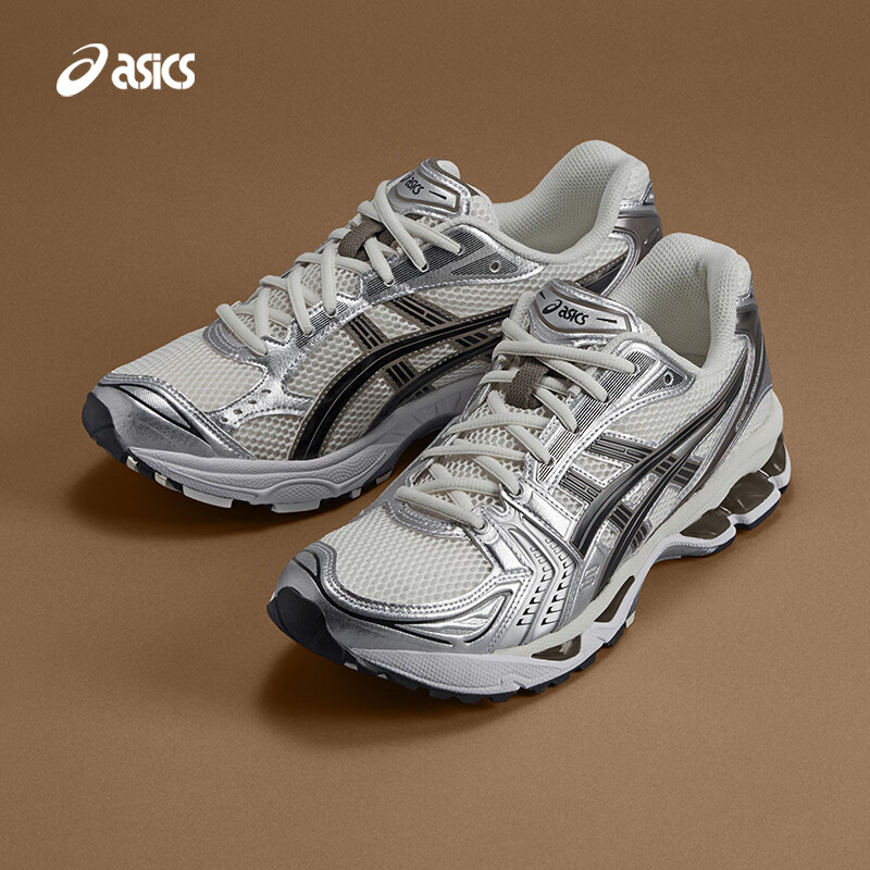 ASICS 亚瑟士 运动休闲鞋男鞋女鞋透气时尚复古百搭运动鞋 GEL-KAYANO 14 白色/