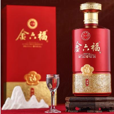 88VIP：金六福 优级酒纯粮食白酒 500ml*6瓶 360.05元包邮