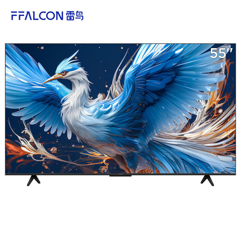 FFALCON 雷鸟 鹤6 24款 55英寸游戏电视 144Hz高刷 4K超高清55S575C PRO 2709元（需用