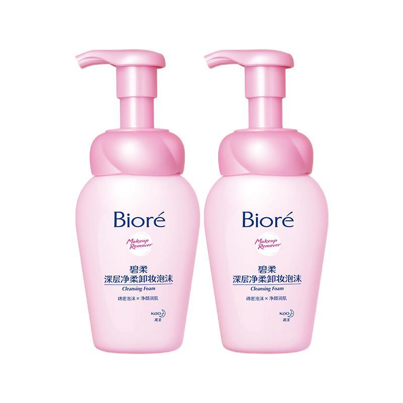 88VIP：Bioré 碧柔 深层净柔卸妆泡沫 150ml*2 49.4元