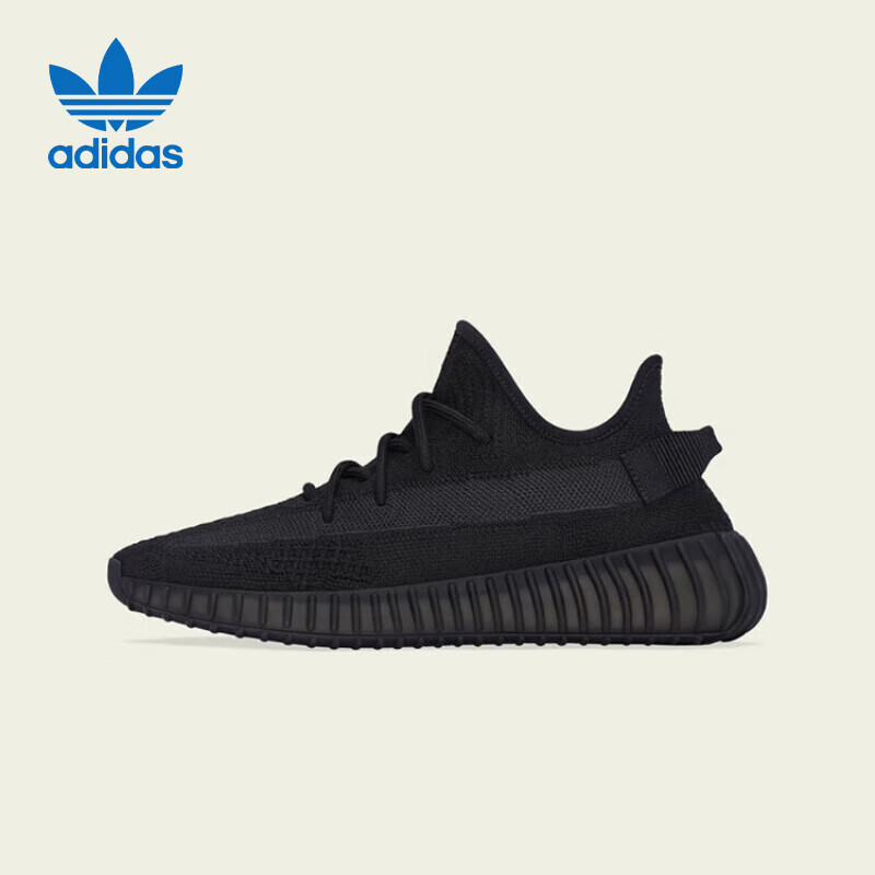 阿迪达斯ADIDAS运动休闲鞋男女三叶草椰子鞋YEEZY 350运动鞋HQ4540黑39 979.01元包