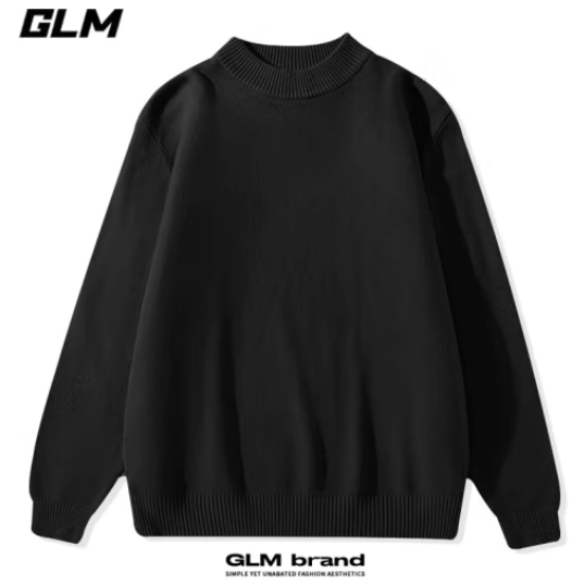 GLM 冬季毛衣半高领保暖针织衫 20241004-41-PZ05-2 32.83元（需用券）