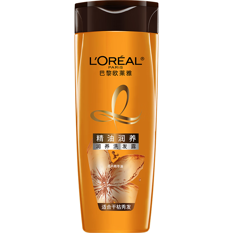 PLUS会员：L'OREAL PARIS 巴黎欧莱雅 精油润养8洗发露 200ml 8.52元包邮（需凑单）