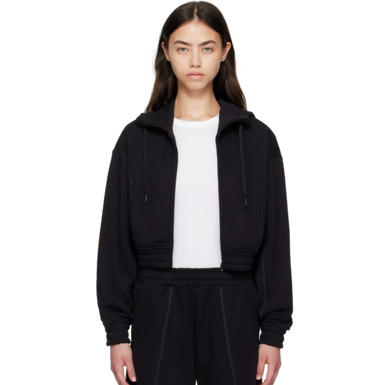 On 黑色 FKA twigs 联名 Club Cropped 连帽衫 $180（约1293.3元）