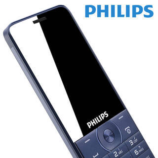 飞利浦(philips) e316 深宝蓝 大屏超长待机 直板按键 移动联通2g