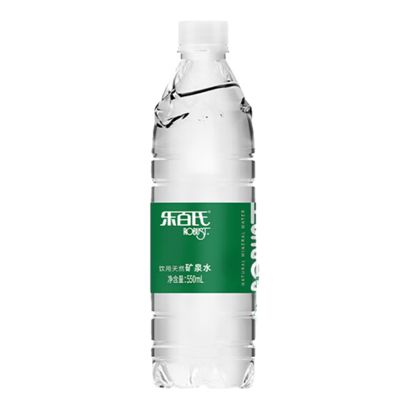 plus会员：乐百氏天然矿泉水 550ML*24瓶 28.58元包邮