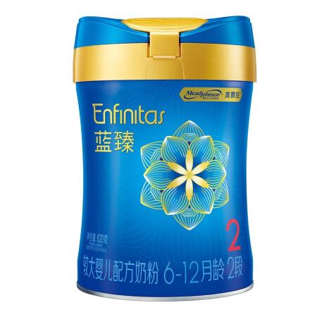 Enfinitas 蓝臻 第二代 较大婴儿奶粉 国行版 2段 820g 325.16元