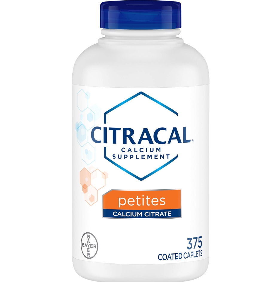 CITRACAL 钙柠檬酸盐矿物质补充剂 骨骼支持 375粒 到手约￥139.00元