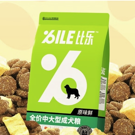 Bile 比乐 原味鲜中大型成犬狗粮 11kg 226.5元